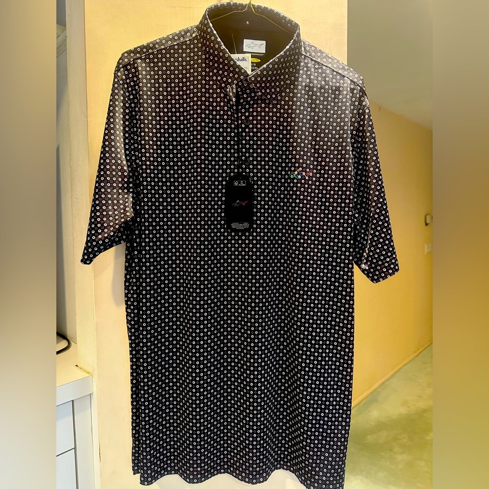 GREG NORMAN Mens Polo Large NWT
